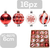 Set 16 Palline Natalizie Decorazioni 6 Cm Addobbi Per Albero Di Natale Xc-8275 Casa, arredamento e bricolage > Prodotti per Feste > Prodotti Natalizi Trade Shop italia - Napoli, Commerciovirtuoso.it
