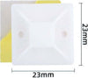 Set 16 Pezzi Basi Per Fissaggio Passante Fascette Supporto Adesivo 23x23mm 57189 Fai da te/Materiale elettrico/Gestione del cavo/Stringicavi Trade Shop italia - Napoli, Commerciovirtuoso.it