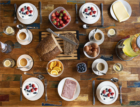 Set-16-Pezzi-Servizio-Piatti-da-Colazione-per-4-Persone-Ceramica-Bianca-Alpina