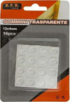 Set 16 Pz Gommini Adesivi Protezione Pavimenti Trasparenti Rotondi 12x4mm 66094 Casa, arredamento e bricolage > Bricolage e fai da te > Minuteria Trade Shop italia - Napoli, Commerciovirtuoso.it