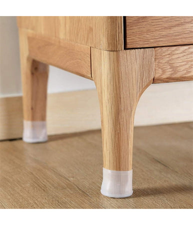 Set 16 Pz Tappi Protezioni Per Gambe Sedia Mobili Tavoli In Silicone Con Feltro