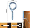 Set 16pz Viti Vite A Occhiello Gancio Chiuso 14x30mm Filettatura Per Legno 90719 Fai da te/Ferramenta/Chiodi viti ed elementi di fissaggio/Kit di bulloni e dadi Trade Shop italia - Napoli, Commerciovirtuoso.it