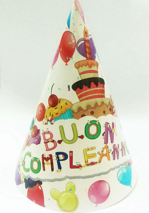 Set 18 Pezzi Cappello Carta Cono Feste Buon Compleanno Monouso Compleanno Casa, arredamento e bricolage > Prodotti per Feste Trade Shop italia - Napoli, Commerciovirtuoso.it