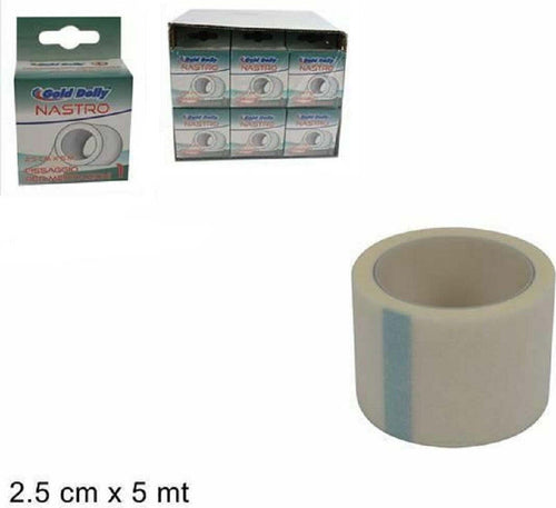 Set 18 Pezzi Nastro Fissaggio Cerotto Carta Per Medicazione 2.5cmx5mt An002052 Salute e Bellezza > Cura della Persona Trade Shop italia - Napoli, Commerciovirtuoso.it