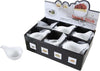Set-18-Pezzi-Piatto-Per-Antipasti-In-Porcellana-12x8x6cm-Aperitivo-Snack-151698