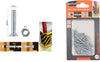 Set 18 Pezzi Viti Vite A Testa A Croce Piatta 4x30mm Con Dado Esagonale M4 90936 Fai da te/Ferramenta/Chiodi viti ed elementi di fissaggio/Viti/Viti a spalla Trade Shop italia - Napoli, Commerciovirtuoso.it