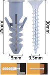 Set 18 Pz Viti Vite Croce 3.5x30mm+tasselli Con Alette Tassello M5 Fischer 57559 Fai da te/Ferramenta/Chiodi viti ed elementi di fissaggio/Viti/Viti a spalla Trade Shop italia - Napoli, Commerciovirtuoso.it