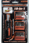 Set 18in1 Cacciaviti Punte Assortite Tools Precisione Scredriver Torx Antiscivolo Fai da te/Utensili elettrici e a mano/Utensili a mano/Cacciaviti/Set cacciaviti Trade Shop italia - Napoli, Commerciovirtuoso.it