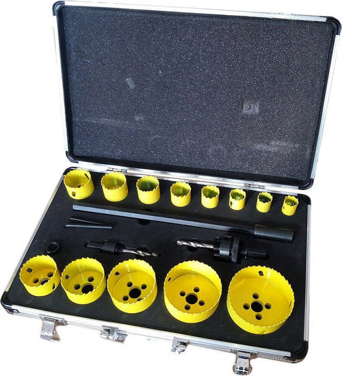 Set 19 Pz Frese A Tazza Bi Metal Per Trapano 2 Attacchi 13 Frese Prolunga Casa, arredamento e bricolage > Bricolage e fai da te > Elettroutensili > Punte per Trapano Trade Shop italia - Napoli, Commerciovirtuoso.it