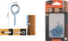 Set-19pz-Viti-Vite-A-Occhiello-Gancio-Chiuso-13x28mm-Filettatura-Per-Legno-90720