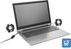 Set 2 Altoparlanti 2.0 da 8 W Alimentazione USB Trust Polo per PC Notebook, Nero