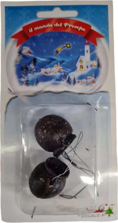 Set 2 Anfore in Rame decorazione per case presepe 2 cm Casa e cucina/Decorazioni per interni/Addobbi e decorazioni per ricorrenze/Decorazioni natalizie/Presepi/Statuine e fondali per il presepe MagiediNatale.it - Altamura, Commerciovirtuoso.it