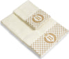 Set 2 asciugamani con iniziale asciugamano viso + asciugamano ospite Made in Italy Casa e cucina/Tessili per la casa/Biancheria da bagno/Asciugamani/Set di asciugamani Novilunio - Sesto San Giovanni, Commerciovirtuoso.it