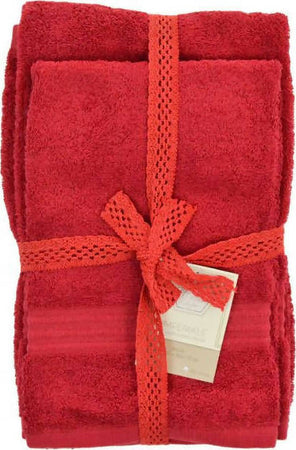 Set 2 Asciugamani In Spugna 100% Cotone Casa Dolce Casa Asciugamani Coordinati Morbidi Casa e cucina/Tessili per la casa/Biancheria da bagno/Asciugamani/Set di asciugamani Puleo Casa - Palermo, Commerciovirtuoso.it