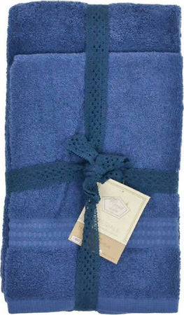 Set 2 Asciugamani In Spugna 100% Cotone Casa Dolce Casa Asciugamani Coordinati Morbidi Casa e cucina/Tessili per la casa/Biancheria da bagno/Asciugamani/Set di asciugamani Puleo Casa - Palermo, Commerciovirtuoso.it