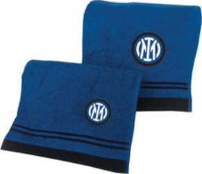 Set-2-asciugamani-INTER-Nero-e-Azzurro-Hermet