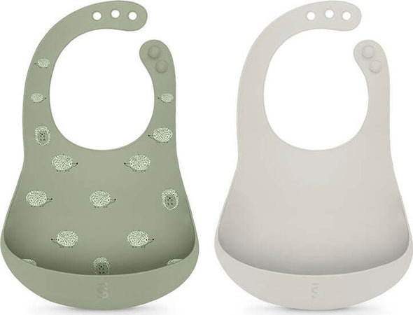 Set-2-Bavaglini-Suavinex-Colour-Essence-Silicone---Vari-Colori