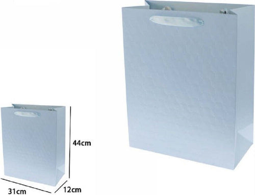 Set 2 Borse Buste Regalo Shopper Azzurra Goffrata Manico Tessuto 44x31x12cm 69928 Casa, arredamento e bricolage > Prodotti per Feste Trade Shop italia - Napoli, Commerciovirtuoso.it