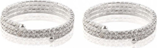 SET 2 BRACCIALI SPIRALE A 3 FILI STRASS BRILLANTINI GIOIELLI DONNA BIGIOTTERIA Moda/Donna/Gioielli/Bracciali Trade Shop italia - Napoli, Commerciovirtuoso.it