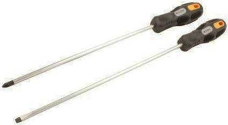 SET 2 CACCIAVITE 1 FISSO 1 STELLA 6x75MM GIRAVITE CON MANICO GOMMA ERGONOMICO Fai da te/Utensili elettrici e a mano/Utensili a mano/Cacciaviti/Set cacciaviti Trade Shop italia - Napoli, Commerciovirtuoso.it