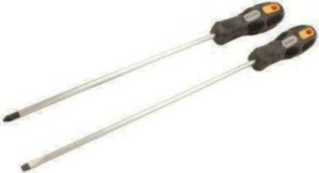 Set 2 Cacciavite 1 Fisso 1 Stella 6x175mm Giravite Con Manico Gomma Ergonomico Fai da te/Utensili elettrici e a mano/Utensili a mano/Cacciaviti/Set cacciaviti Trade Shop italia - Napoli, Commerciovirtuoso.it