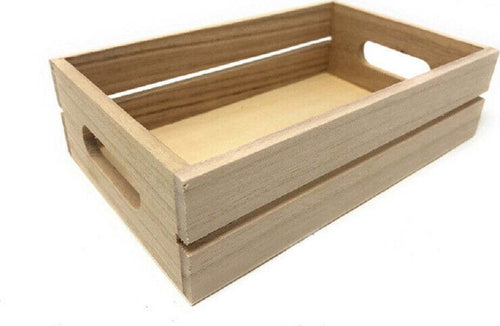 Set 2 Cassette Rettangolari Legno X Decoupage Cassetta Con Manici Portaoggetti Casa, arredamento e bricolage > Arredamento > Portaoggetti Trade Shop italia - Napoli, Commerciovirtuoso.it
