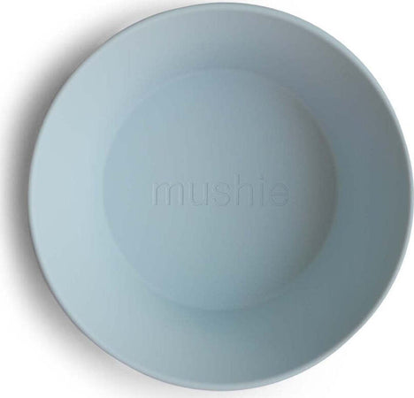 Set 2 Ciotole Mushie Round Powder Blue Prima infanzia/Allattamento e pappa/Stoviglie/Ciotole La Casa Del Bebè - Napoli, Commerciovirtuoso.it