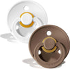 Set 2 Ciucci BIBS Bianco/Nocciola 0-6 Mesi Prima infanzia/Succhietti e massaggiagengive/Succhietti La Casa Del Bebè - Napoli, Commerciovirtuoso.it