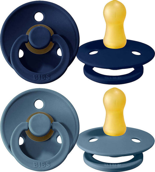 Set 2 Ciucci BIBS Blu Scuro/Blu Ghiaccio 0-6 Mesi Prima infanzia/Succhietti e massaggiagengive/Succhietti La Casa Del Bebè - Napoli, Commerciovirtuoso.it
