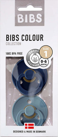 Set 2 Ciucci BIBS Blu Scuro/Blu Ghiaccio 0-6 Mesi Prima infanzia/Succhietti e massaggiagengive/Succhietti La Casa Del Bebè - Napoli, Commerciovirtuoso.it
