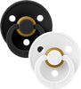 Set 2 Ciucci BIBS Colour Nero e Bianco 6 mesi + Prima infanzia/Succhietti e massaggiagengive/Succhietti La Casa Del Bebè - Napoli, Commerciovirtuoso.it