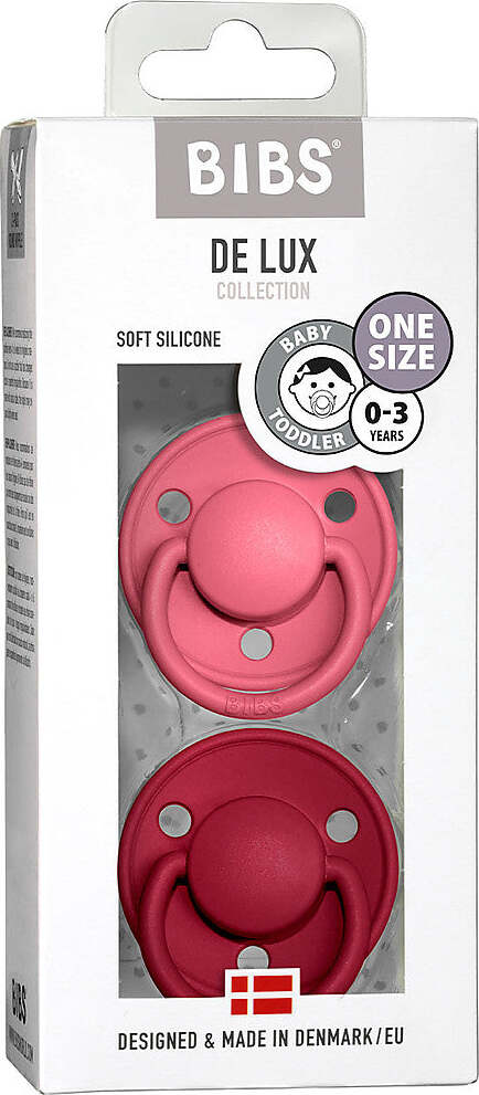 Set-2-Ciucci-BIBS-De-Lux-Tettarella-Ciliegia-in-Silicone-0+