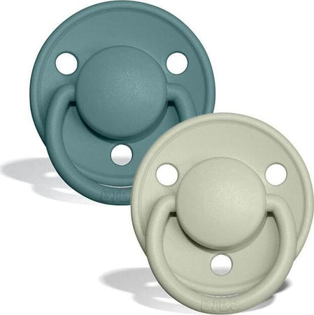 Set 2 Ciucci BIBS De Lux Verde Acqua e Salvia 0-6 Mesi Prima infanzia/Succhietti e massaggiagengive/Succhietti La Casa Del Bebè - Napoli, Commerciovirtuoso.it