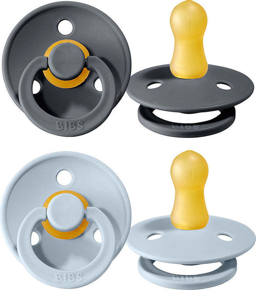 Set 2 Ciucci BIBS Grigio Scuro/Nuvola 0-6 Mesi Prima infanzia/Succhietti e massaggiagengive/Succhietti La Casa Del Bebè - Napoli, Commerciovirtuoso.it