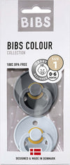 Set 2 Ciucci BIBS Grigio Scuro/Nuvola 0-6 Mesi Prima infanzia/Succhietti e massaggiagengive/Succhietti La Casa Del Bebè - Napoli, Commerciovirtuoso.it