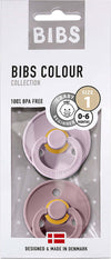 Set-2-Ciucci-BIBS-Lilla-Chiaro/Rosa-Antico-0-6-Mesi