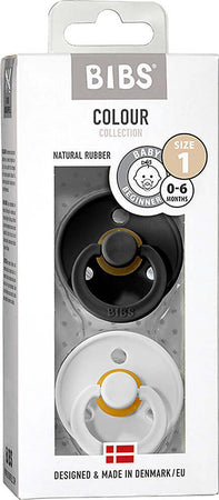 Set 2 Ciucci BIBS Nero/Bianco 0-6 Mesi Prima infanzia/Succhietti e massaggiagengive/Succhietti La Casa Del Bebè - Napoli, Commerciovirtuoso.it