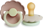 Set 2 Ciucci FRIGG Daisy Latex Blush Night/Cream Night 0-6 Prima infanzia/Succhietti e massaggiagengive/Succhietti La Casa Del Bebè - Napoli, Commerciovirtuoso.it