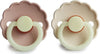 Set 2 Ciucci FRIGG Daisy Latex Blush Night/Cream Night 0-6 Prima infanzia/Succhietti e massaggiagengive/Succhietti La Casa Del Bebè - Napoli, Commerciovirtuoso.it