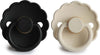 Set 2 Ciucci FRIGG Daisy Latex Cream/Jet Black 0-6m Prima infanzia/Succhietti e massaggiagengive/Succhietti La Casa Del Bebè - Napoli, Commerciovirtuoso.it