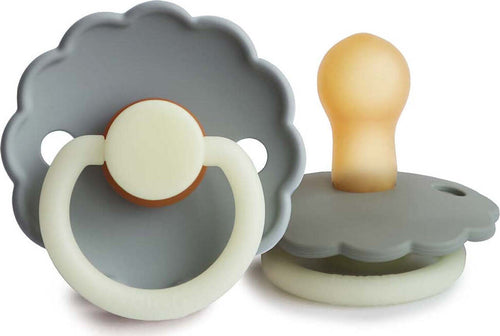 Set 2 Ciucci FRIGG Daisy Latex French grey night/Portobello night 0-6m Prima infanzia/Succhietti e massaggiagengive/Succhietti La Casa Del Bebè - Napoli, Commerciovirtuoso.it