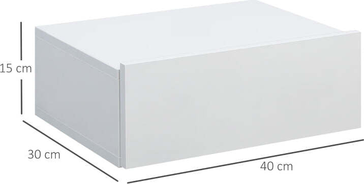 Set-2-Comodini-Sospesi-in-Legno,-Design-Moderno,-40x30x15cm---Bianco-LK6831-481WTLK6