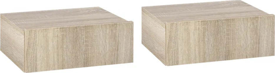 Set-2-Comodini-Sospesi-in-Legno,-Design-Moderno,-40x30x15cm---Color-Legno-GH5831-481NDGH5