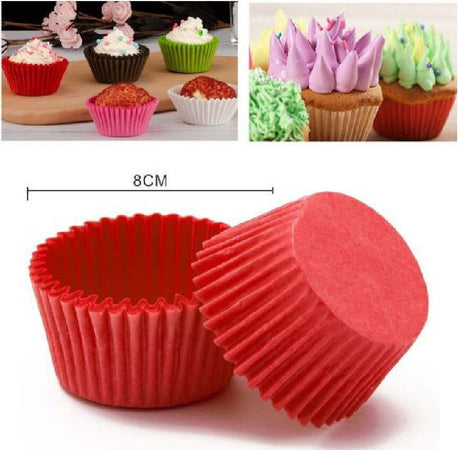 Set 2 Confezioni 100 Pirottini Carta 8cm Rossi Dolci Cupcake Tortine Muffin 56122 Casa e cucina/Teglie da forno e accessori per pasticceria/Accessori e utensili per pasticceria/Pirottini riutilizzabili per muffin Trade Shop italia - Napoli, Commerciovirtuoso.it