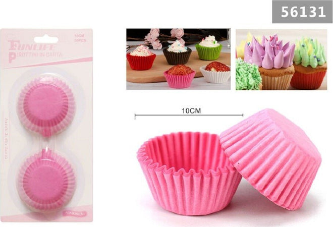 Set 2 Confezioni 50 Pirottini Carta 10cm Rosa Dolci Cupcake Tortine Muffin 56131 Casa e cucina/Teglie da forno e accessori per pasticceria/Accessori e utensili per pasticceria/Pirottini riutilizzabili per muffin Trade Shop italia - Napoli, Commerciovirtuoso.it
