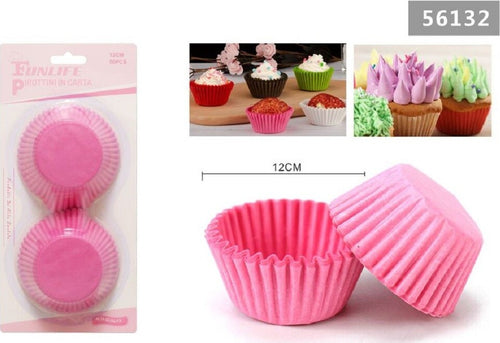 Set 2 Confezioni 50 Pirottini Carta 12cm Rosa Dolci Cupcake Tortine Muffin 56132 Casa e cucina/Teglie da forno e accessori per pasticceria/Accessori e utensili per pasticceria/Pirottini riutilizzabili per muffin Trade Shop italia - Napoli, Commerciovirtuoso.it