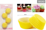 Set 2 Confezioni Da 100 Pirottini Carta 8 Cm Gialli Cupcake Tortine Muffin 56142 Casa e cucina/Teglie da forno e accessori per pasticceria/Accessori e utensili per pasticceria/Pirottini riutilizzabili per muffin Trade Shop italia - Napoli, Commerciovirtuoso.it