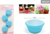 Set-2-Confezioni-Da-100-Pirottini-Carta-8cm-Celesti-Cupcake-Tortine-Muffin-56134