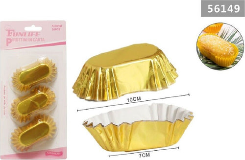 Set 2 Confezioni Da 30 Stampi Pirottini Carta 7x10cm Cupcake Muffin Ovale 56149 Casa e cucina/Teglie da forno e accessori per pasticceria/Accessori e utensili per pasticceria/Pirottini riutilizzabili per muffin Trade Shop italia - Napoli, Commerciovirtuoso.it