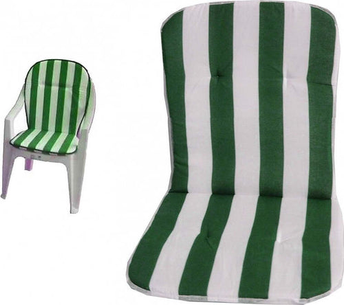 SET 2 CUSCINI PER SEDIA PLASTICA SAGOMATO CON SCHIENALE UNIVERSALE COPRI SEDUTA Giardino e giardinaggio/Arredamento da giardino e accessori/Cuscini/Cuscini per sedie da giardino Trade Shop italia - Napoli, Commerciovirtuoso.it